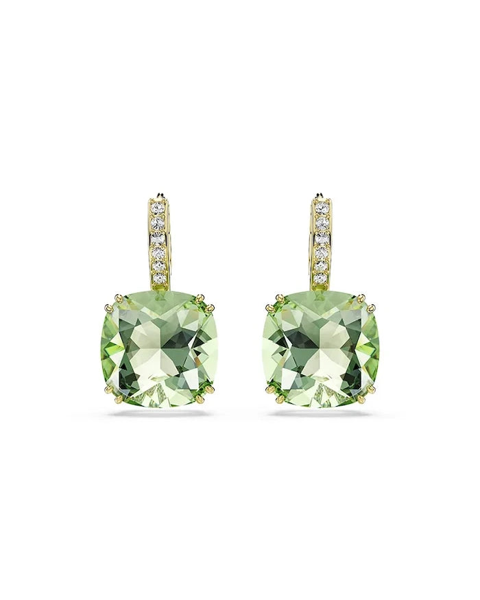 Swarovski kadın altın kaplama Swarovski kristalli MILLENIA küpeler