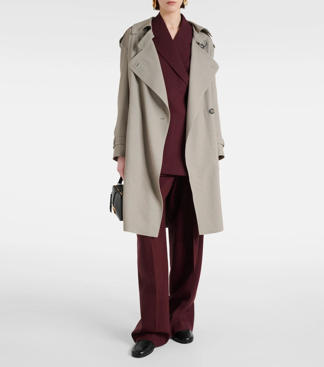 Tod's - Belted trench coat