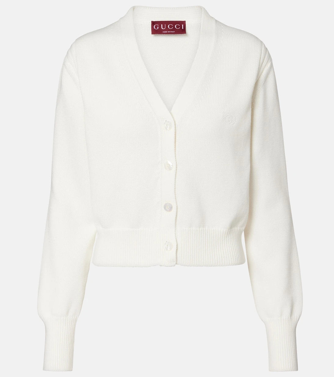Gucci - GG cotton cardigan