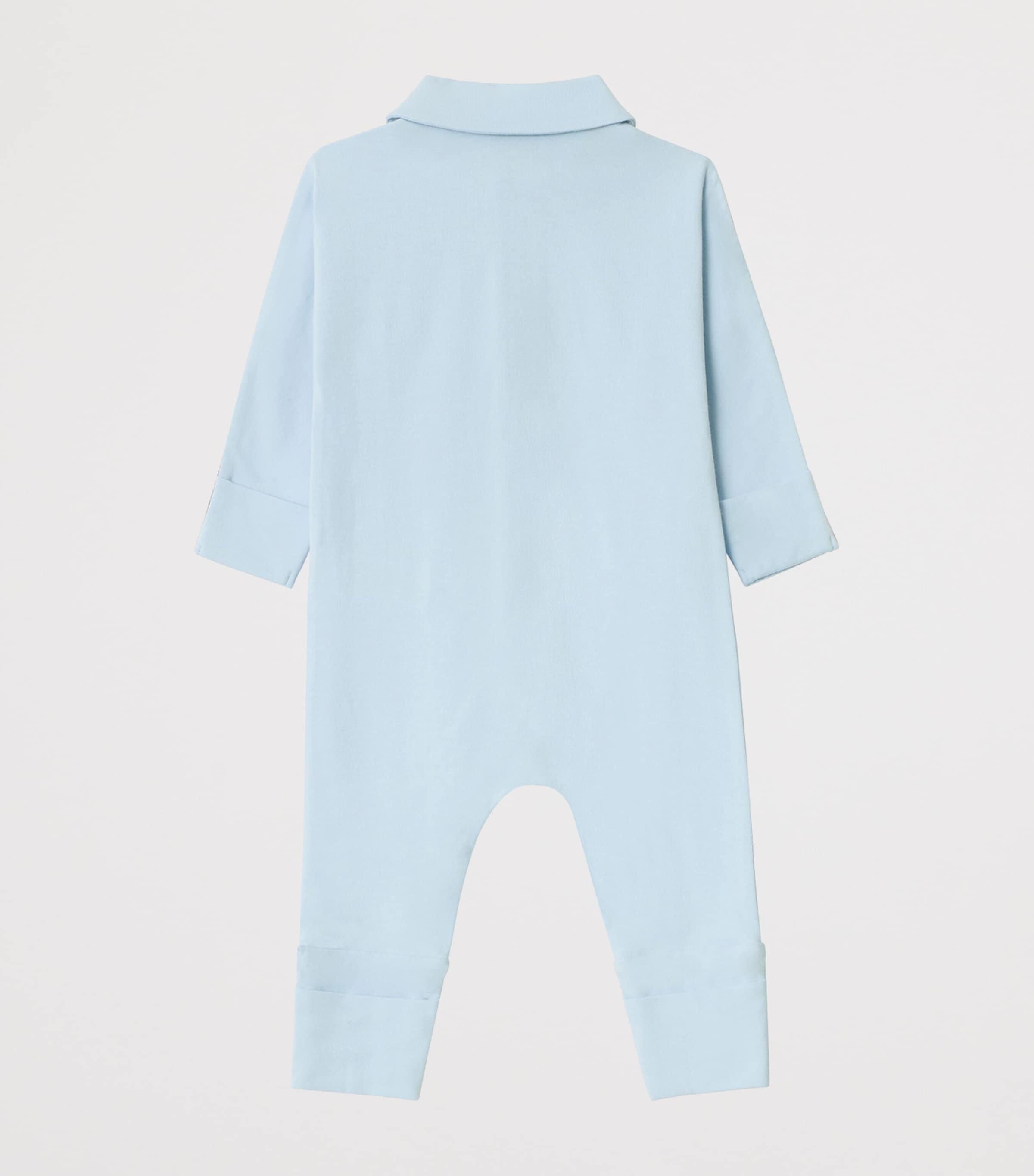 Burberry Kids Cotton-Blend All-In-One, Bib and Hat Set (1-18 Months)