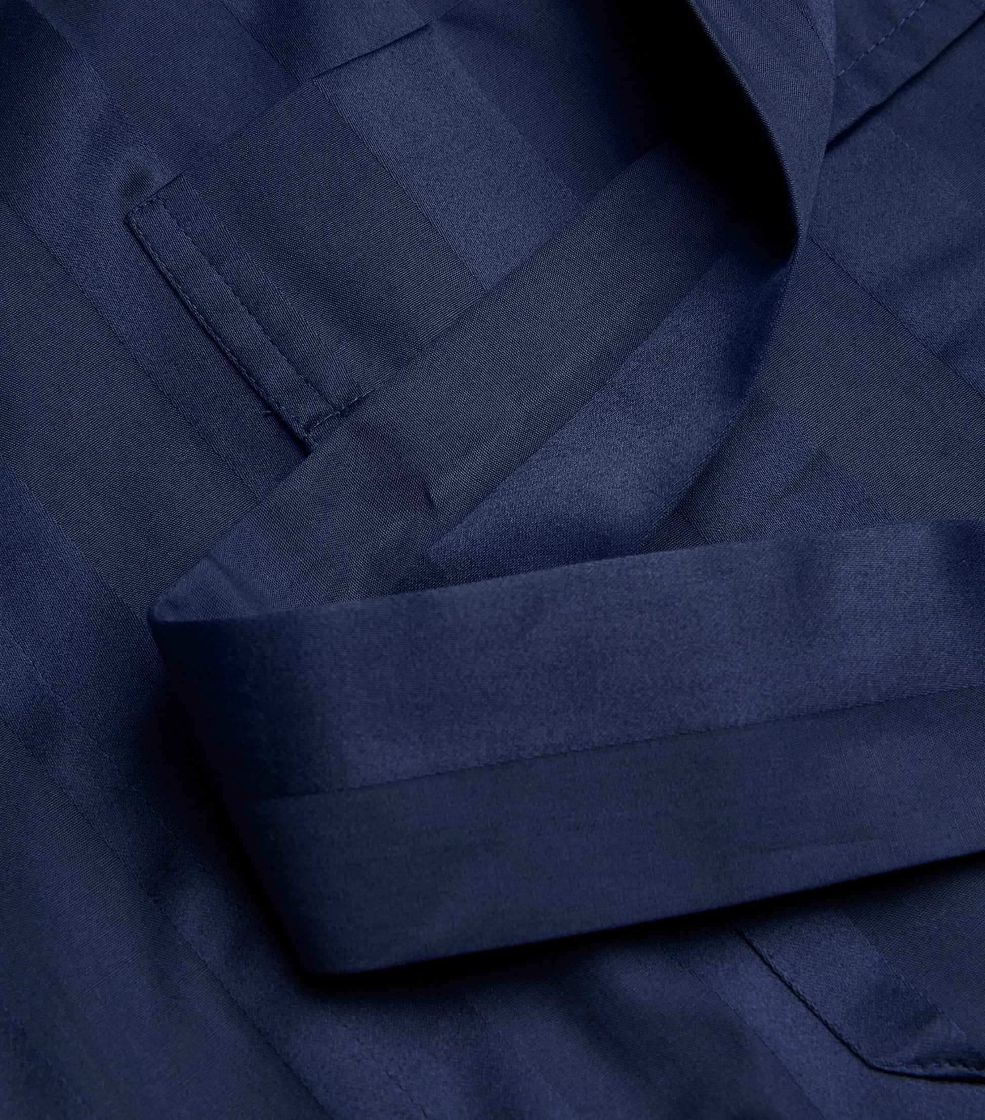 Derek Rose Satin Striped Robe