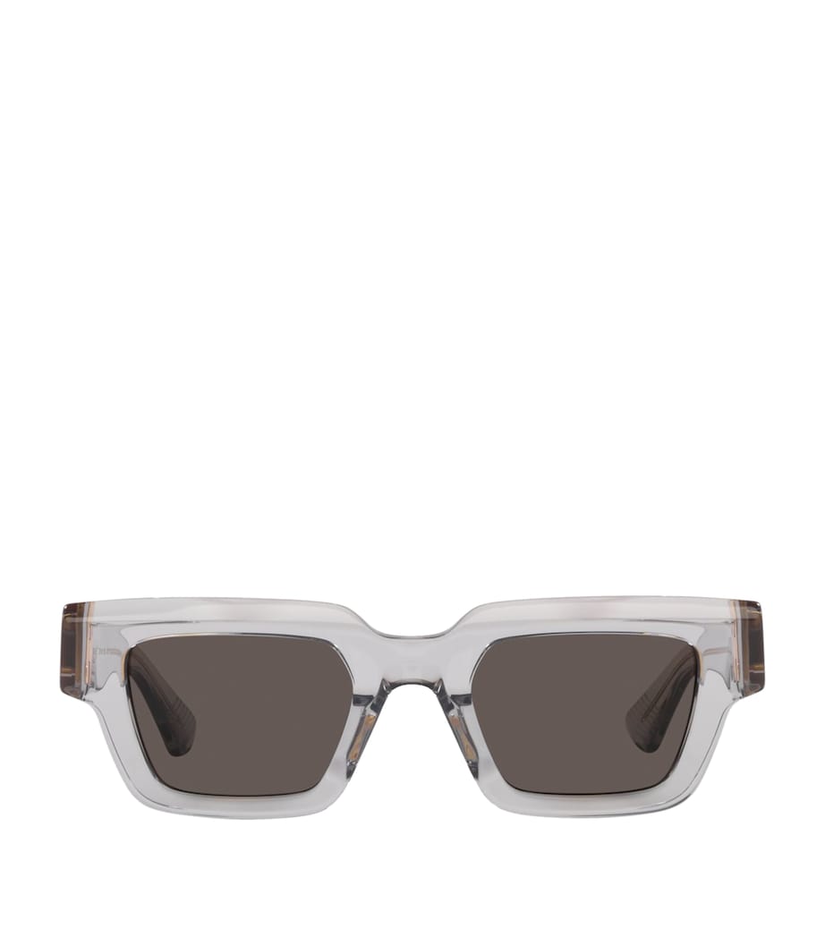 Blue Rectangular Sunglasses