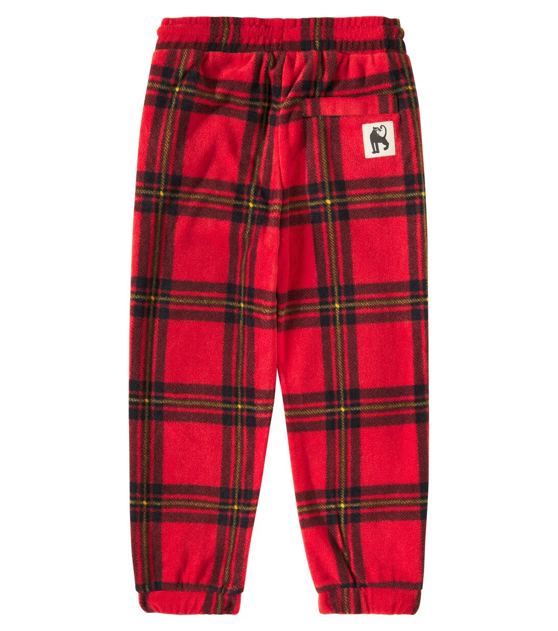 Mini Rodini - Checked fleece sweatpants