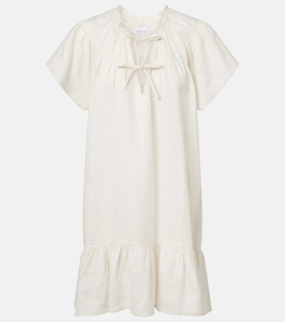 Velvet - Livvy linen minidress