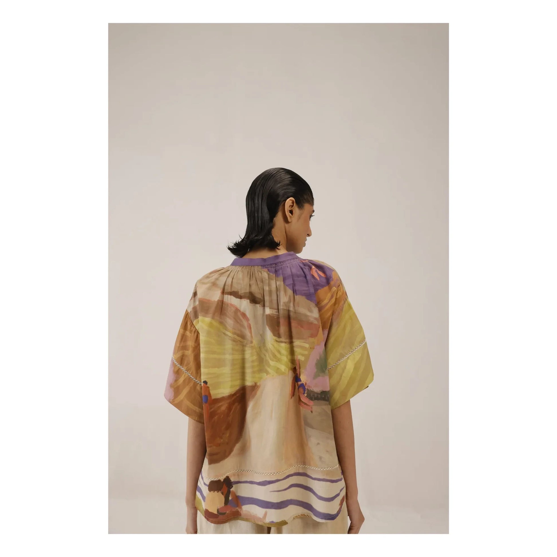 CORD - Chalet blouse | Purple