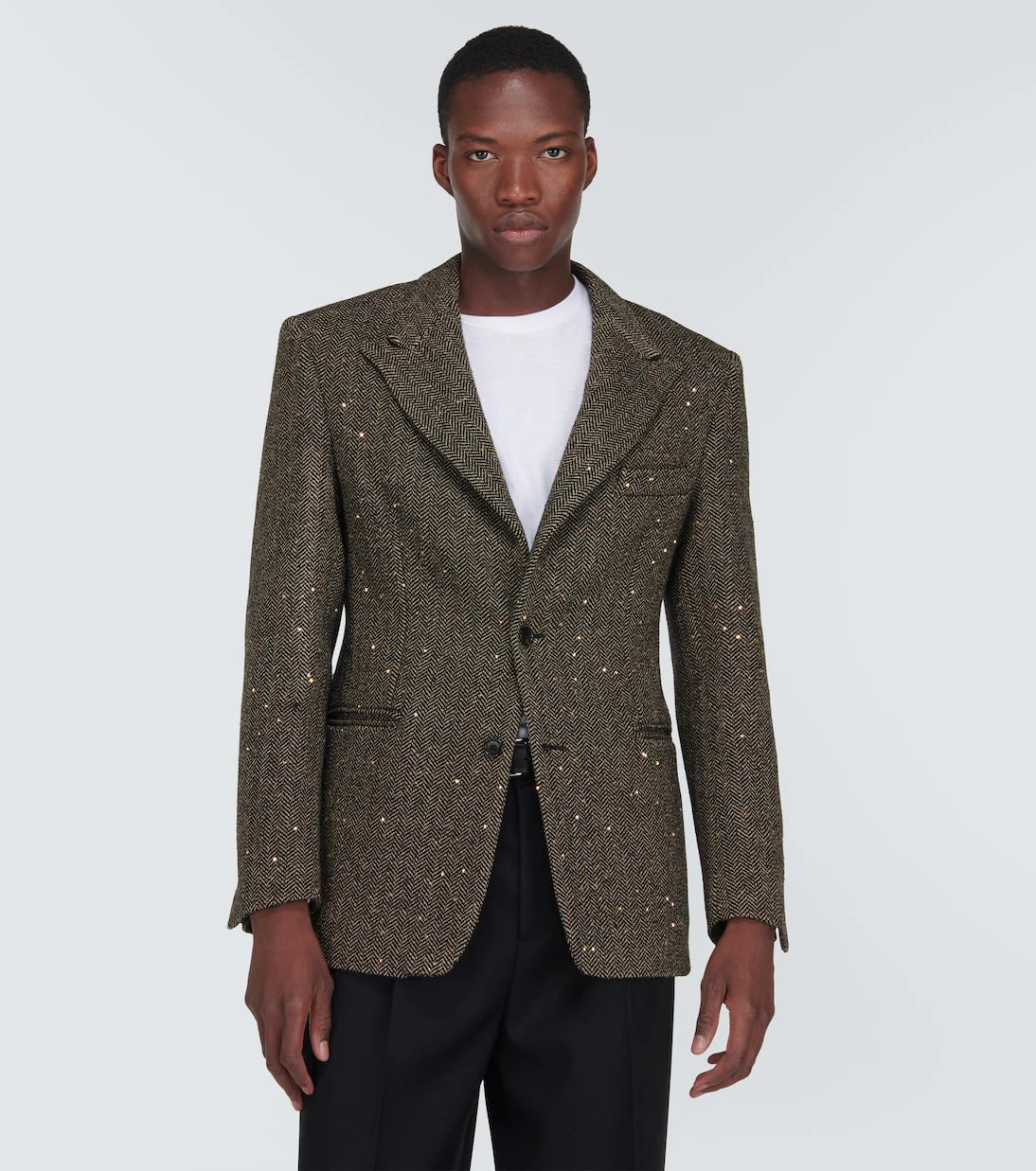 Winnie New York - Herringbone wool-blend jacket