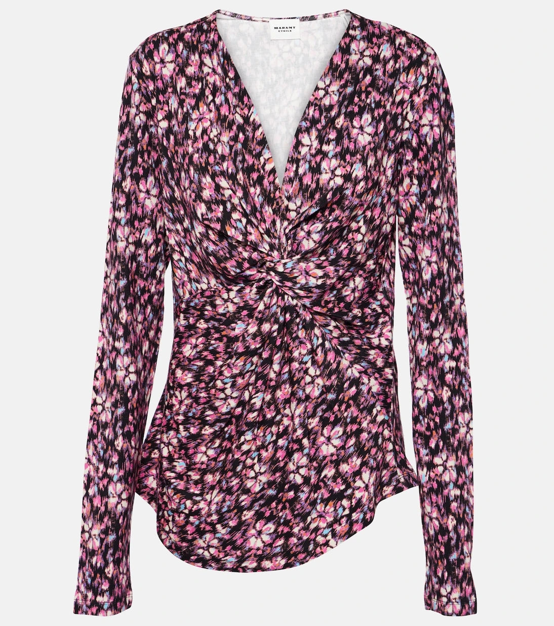 Marant Etoile - Lyss ruched jersey top