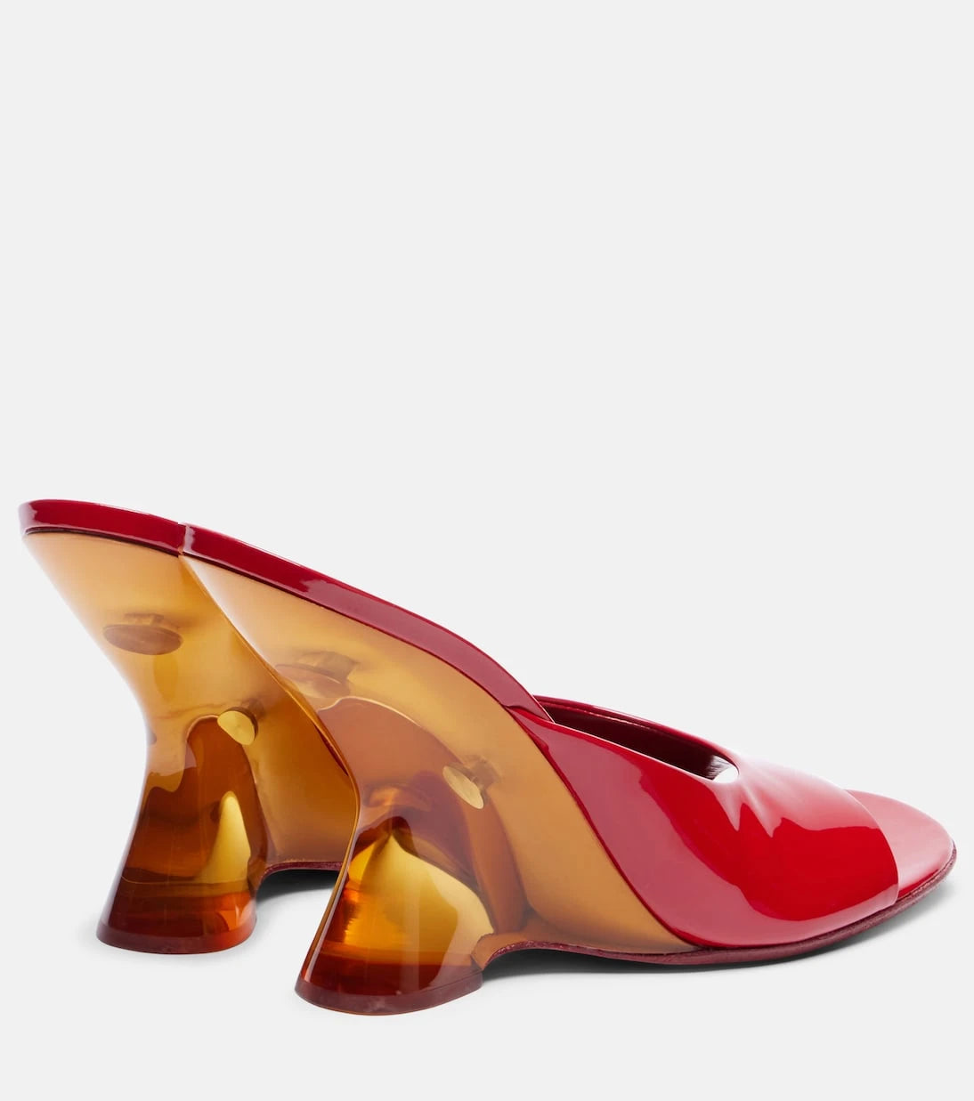Dries Van Noten - Rugan dolgu topuklu mule terlik