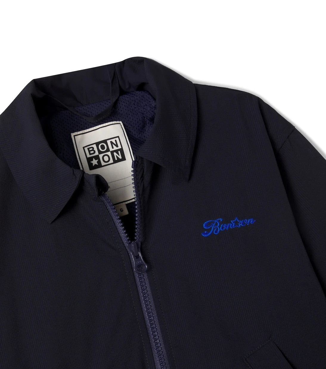 Bonton - Logo embroidered blouson jacket