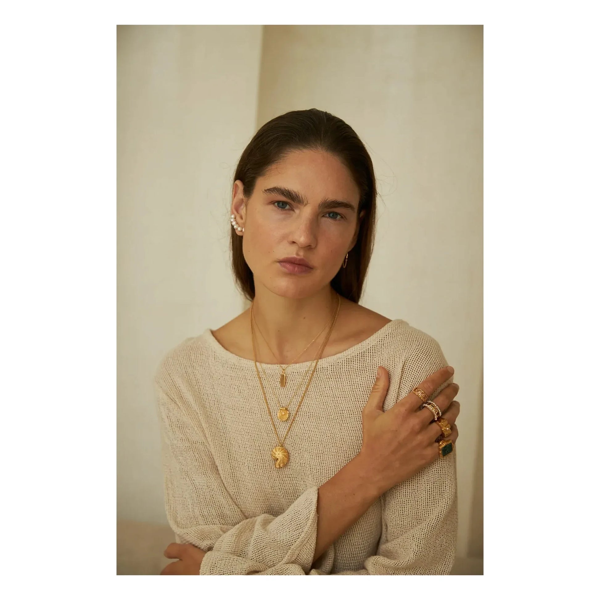 MIMI ET TOI - Cassie ring | Yellow