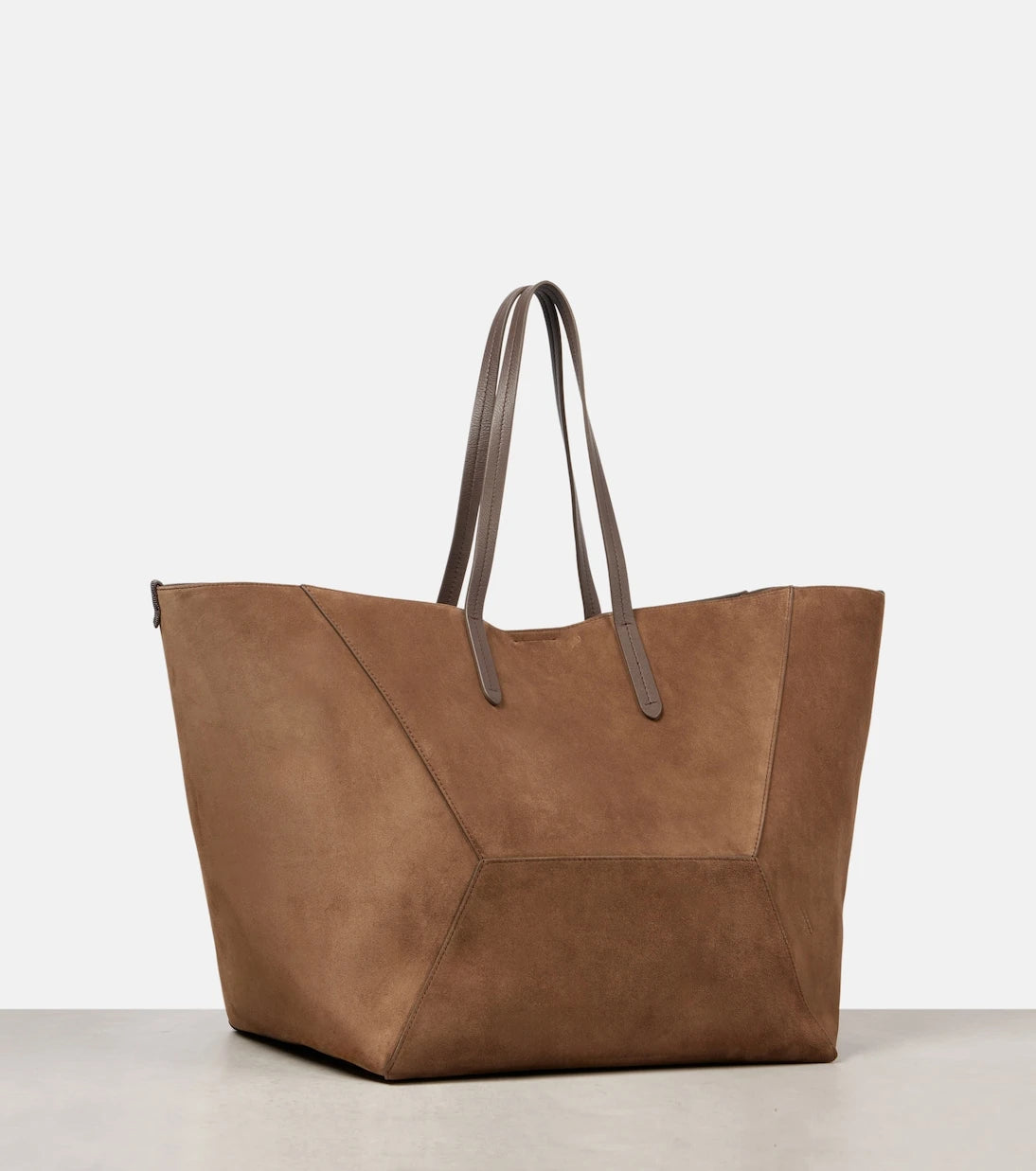 Brunello Cucinelli - BC Duo Large suede tote bag