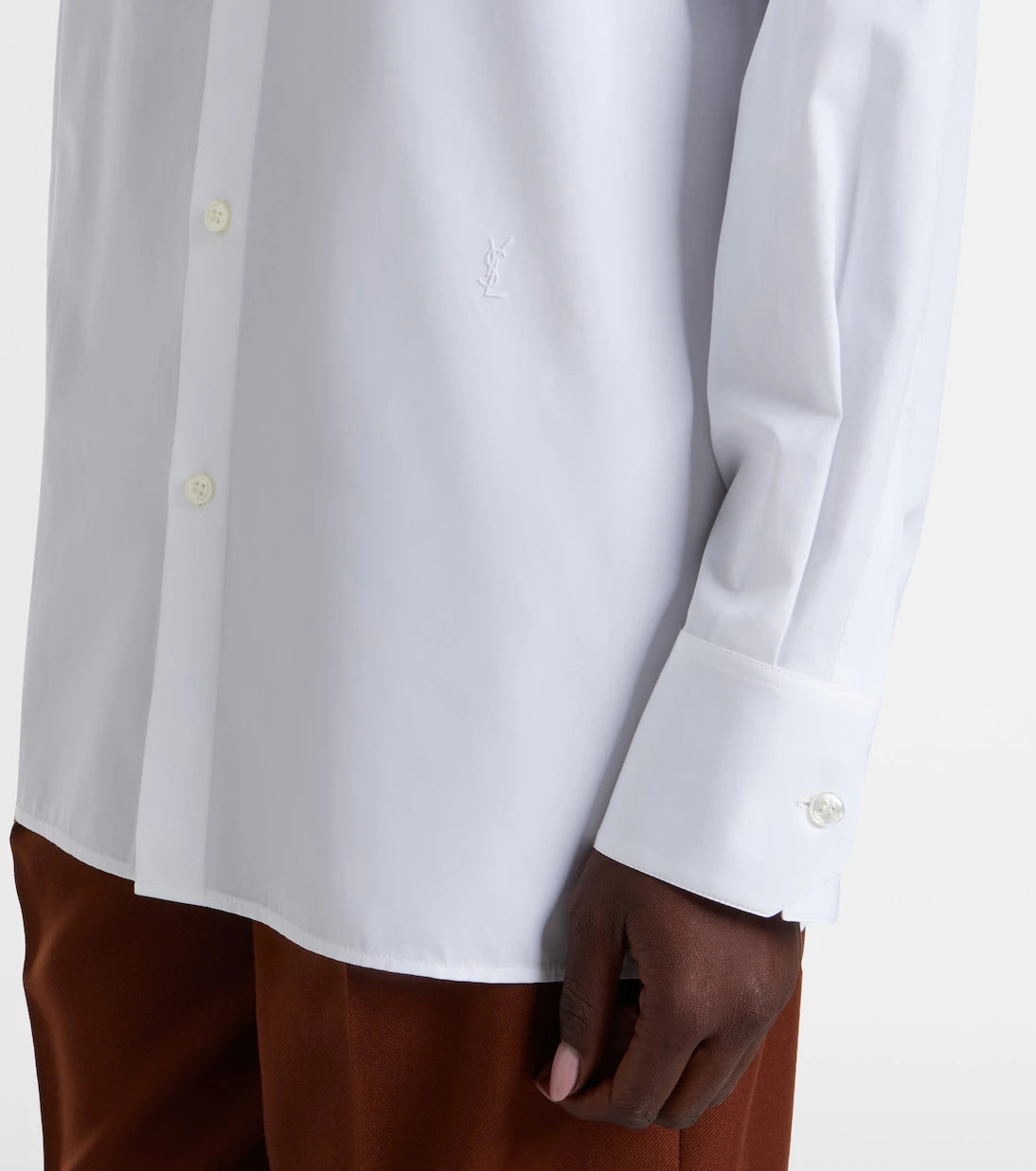 Saint Laurent - Cotton poplin shirt