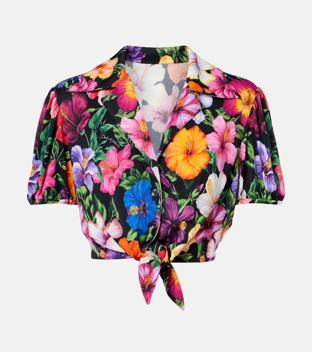 Dolce&Gabbana - Floral crop top