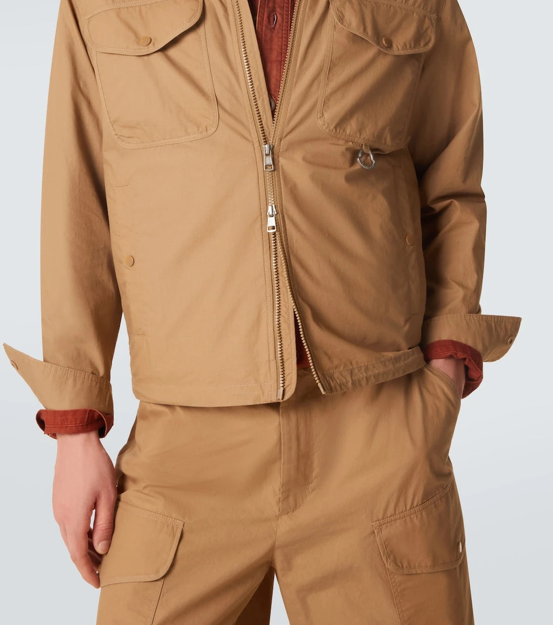 Moncler - Cotton blouson jacket