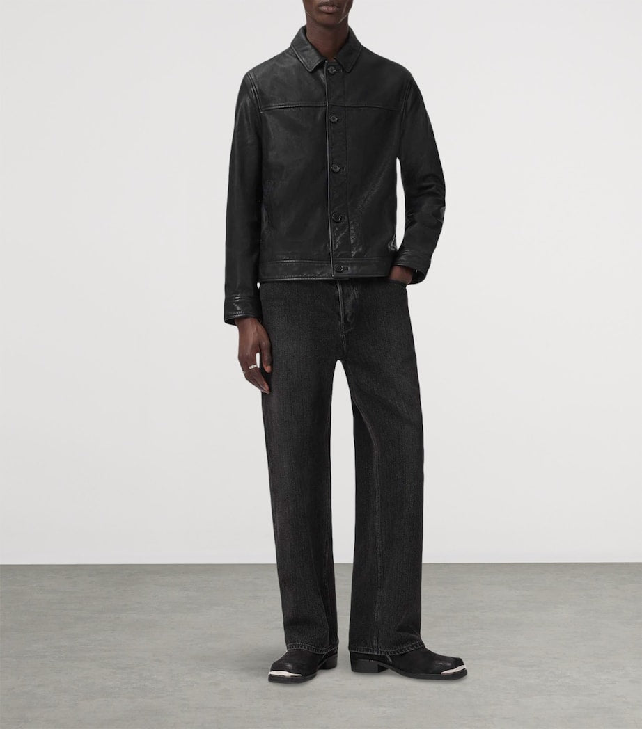 Black Nates Leather Jacket