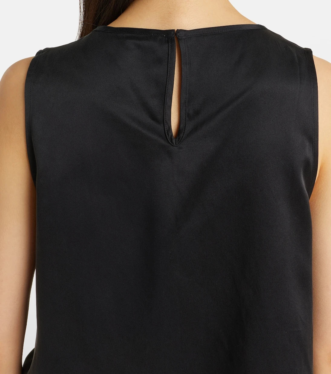Asceno - Sofia silk charmeuse tank top