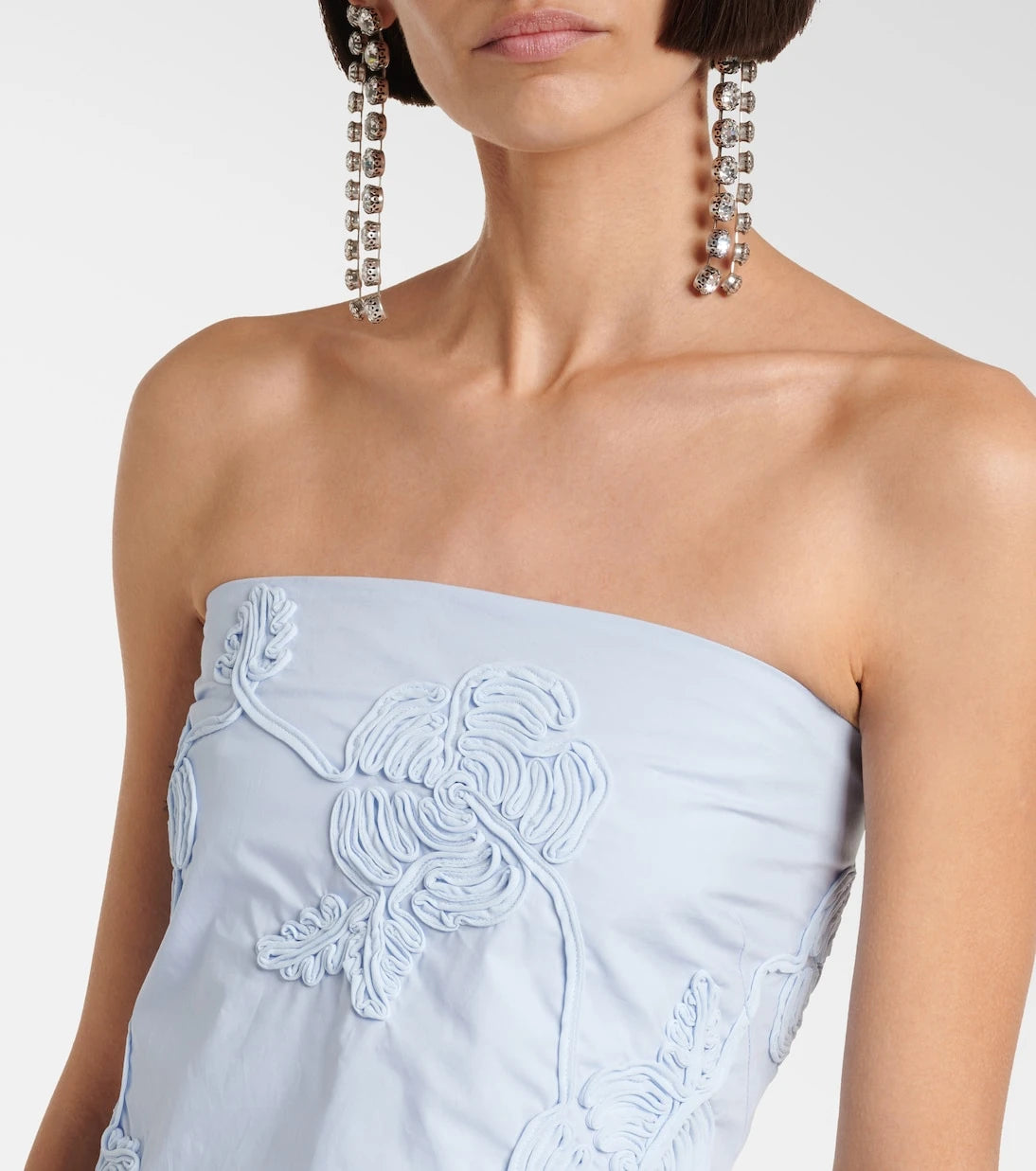 Rotate - Sash floral cotton top