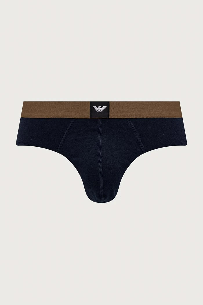Emporio Armani Underwear Erkek Pamuklu Slip 3'lü