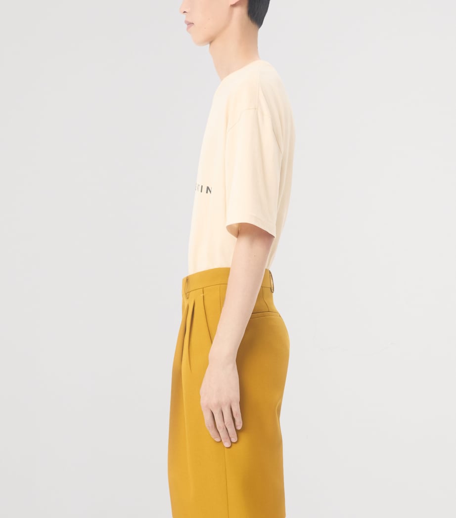 Valentino Garavani Cotton Made in Valentino Logo T-Shirt