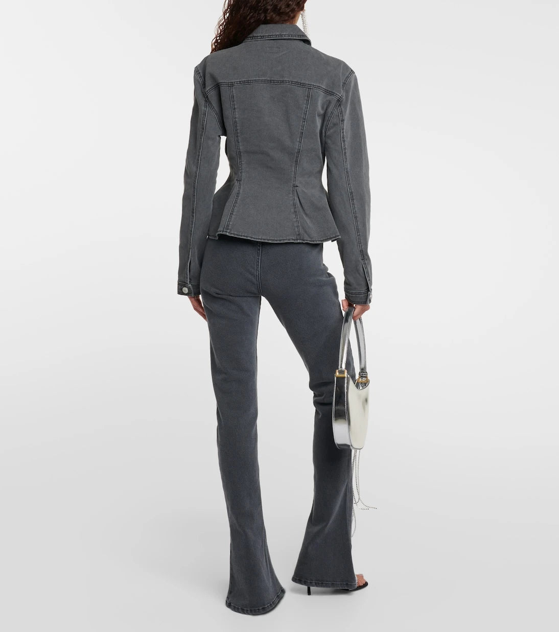 Magda Butrym - Peplum denim jacket