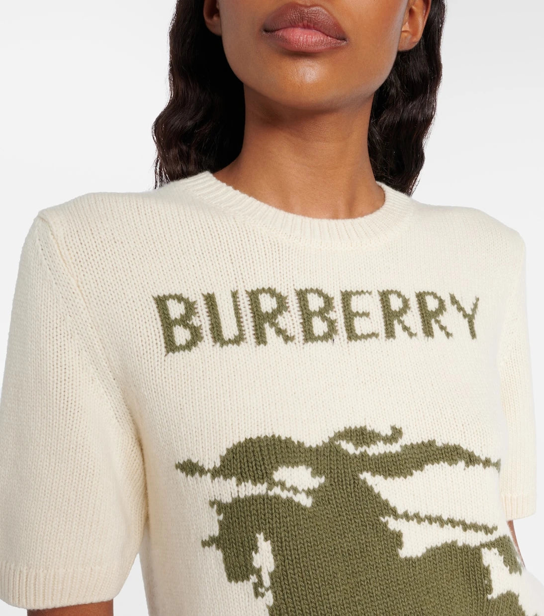 Burberry - EKD wool and cashmere sweater