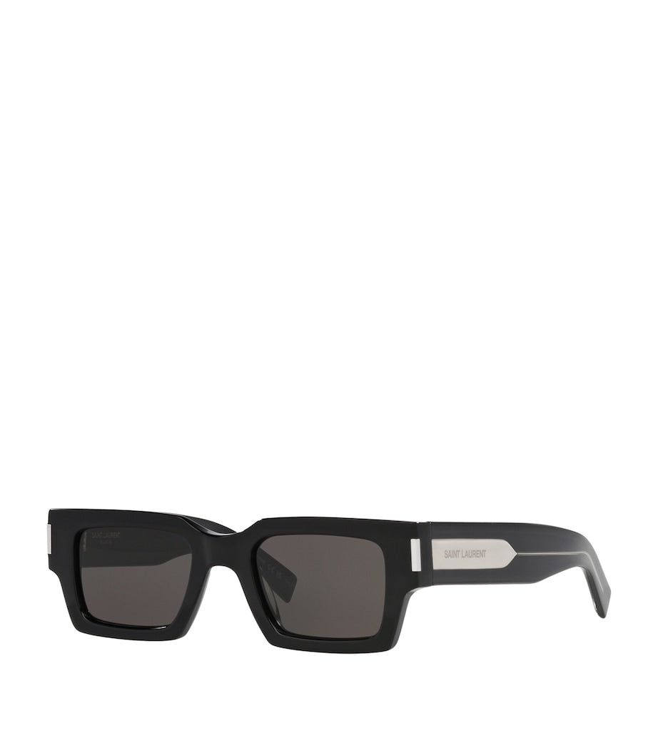 Black Rectangular Sunglasses