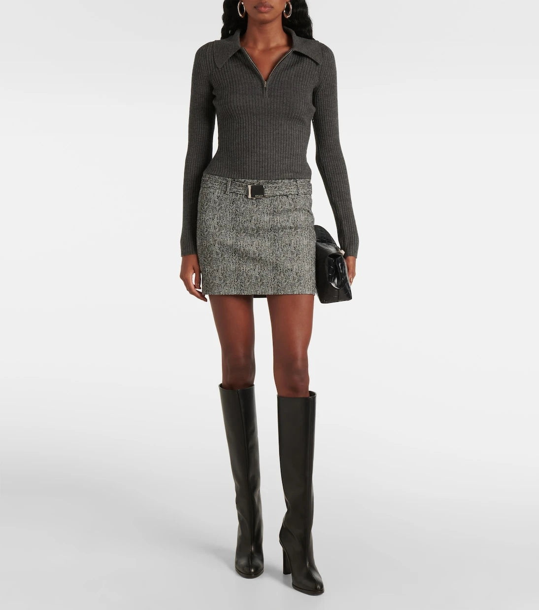Staud - Platt belted minidress