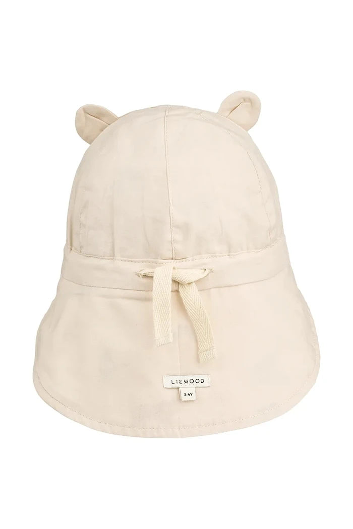 Детска памучна шапка с козирка Liewood Gorm Reversible Sun Hat With Ears