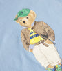Polo Ralph Lauren Blue Cotton Polo Bear T-Shirt