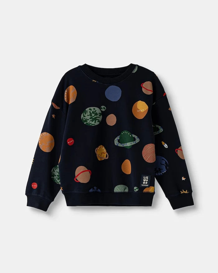 Liewood Çocuk Pamuklu Ridley Printed Sweatshirt