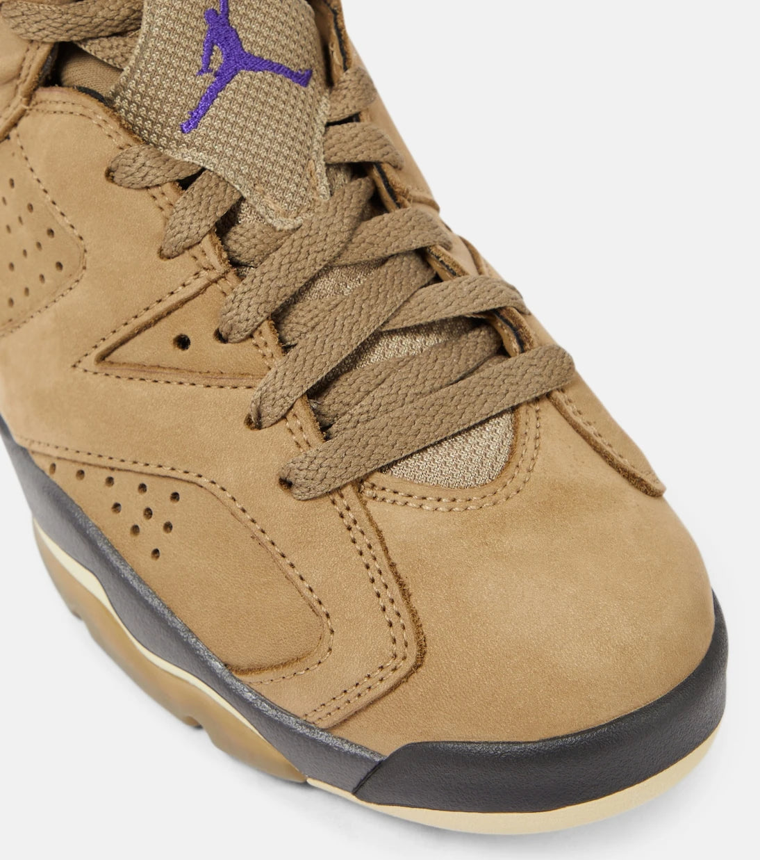 Nike - Air Jordan 6 Retro suede sneakers
