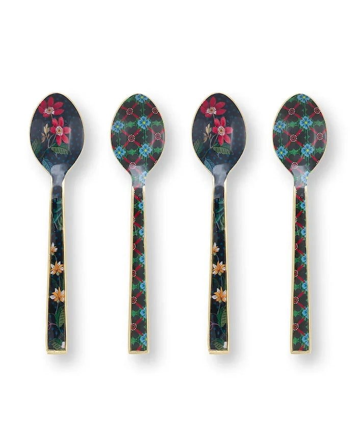 Pip Studio Enamelled Berry Blues Kaşık Seti (4 Parça)