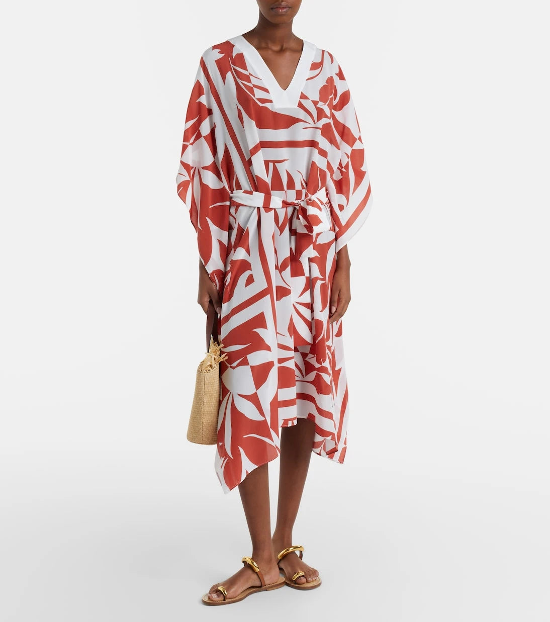 Max Mara - Lancia floral silk beach dress