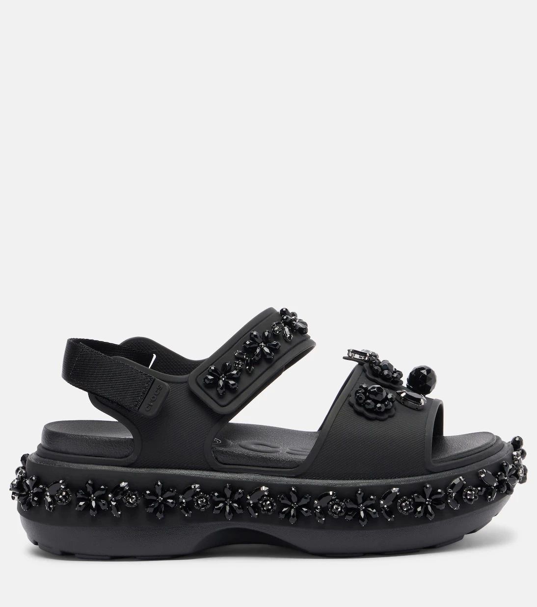 Simone Rocha - x Crocs embellished platform sandals