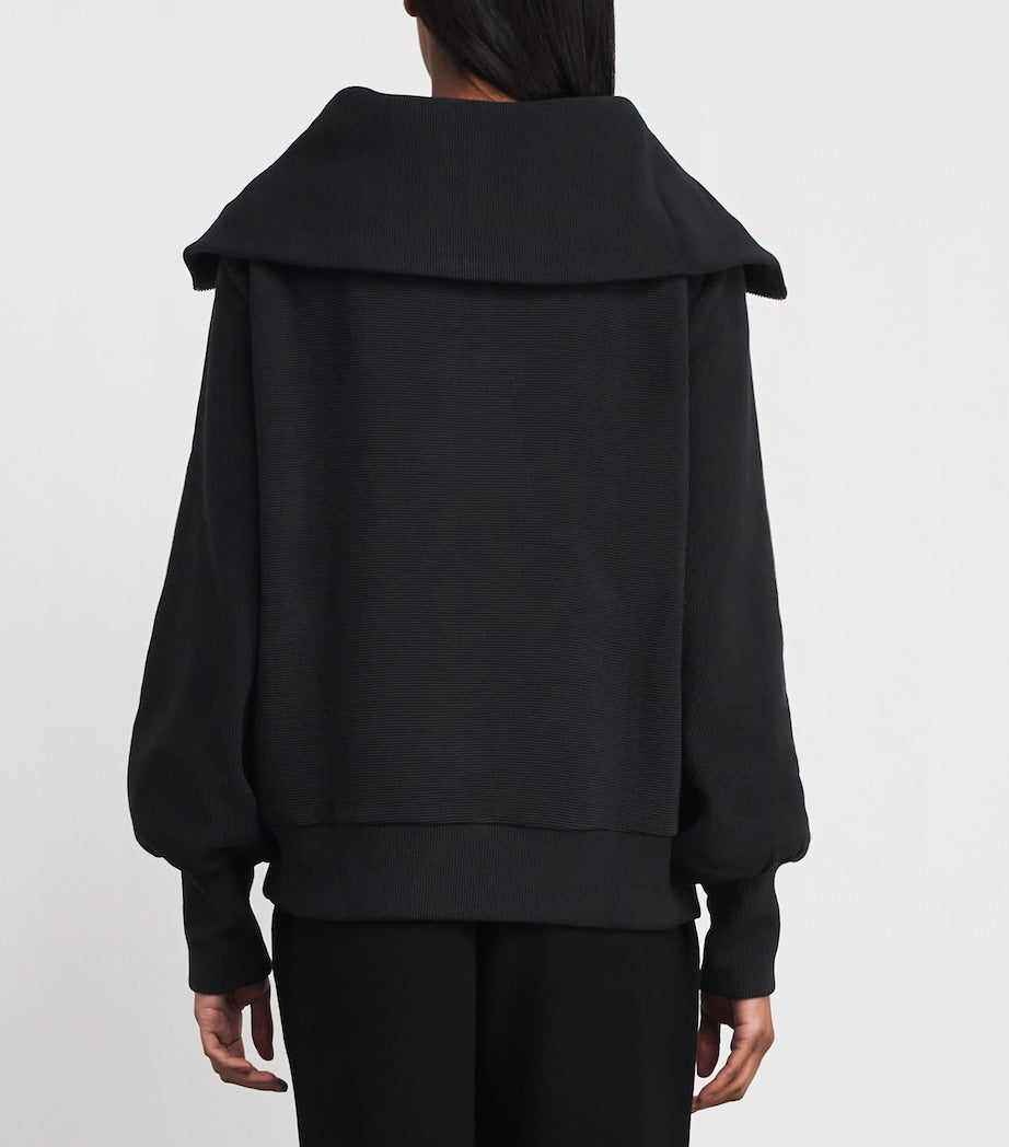 Varley Black Vine Half-Zip Sweatshirt