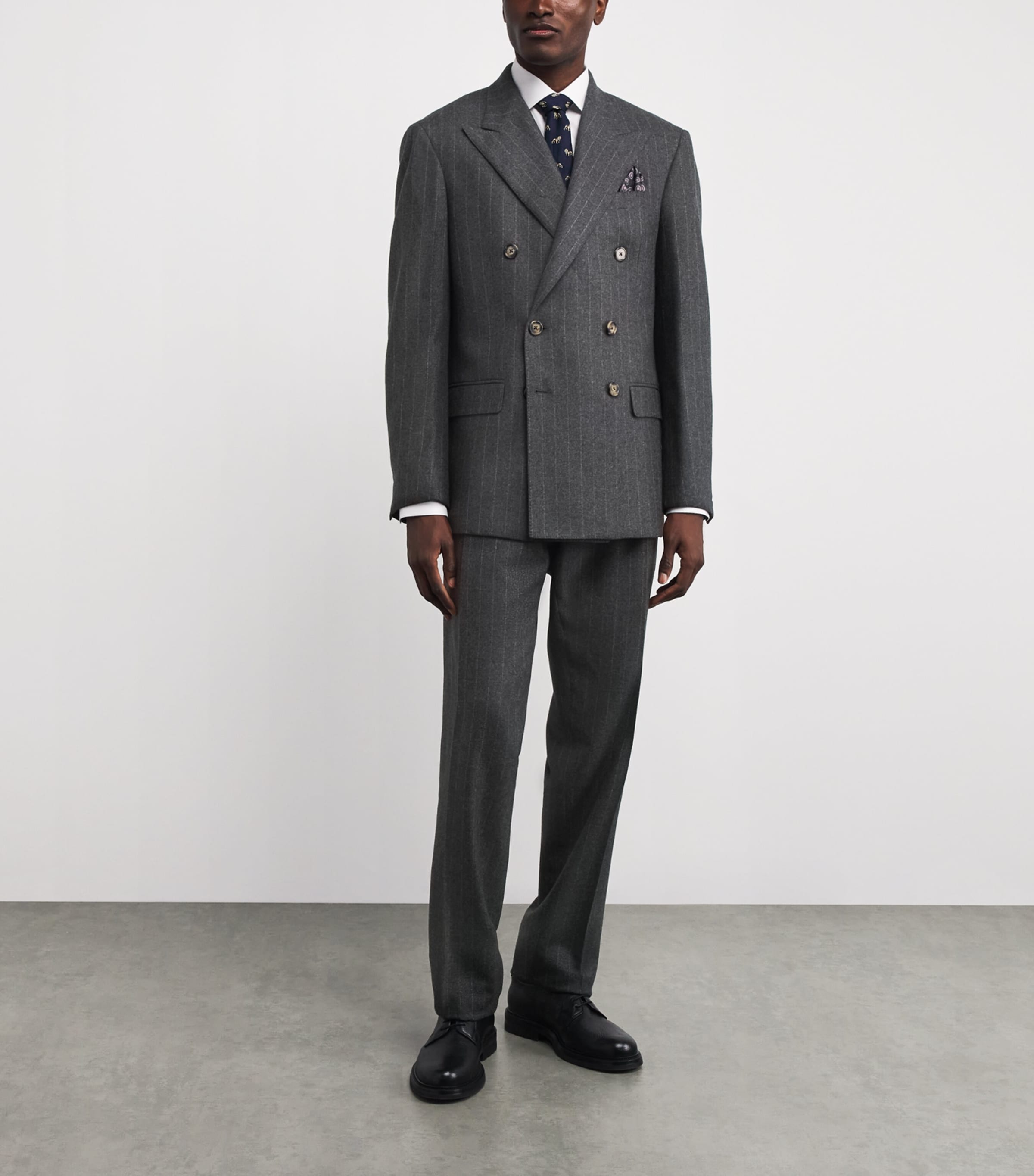 Polo Ralph Lauren Wool Chalk-Stripe 2-Piece Suit
