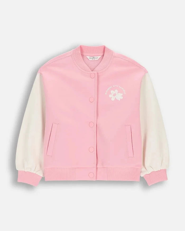 Pamuklu çocuk fermuarlı Coccodrillo sweatshirt