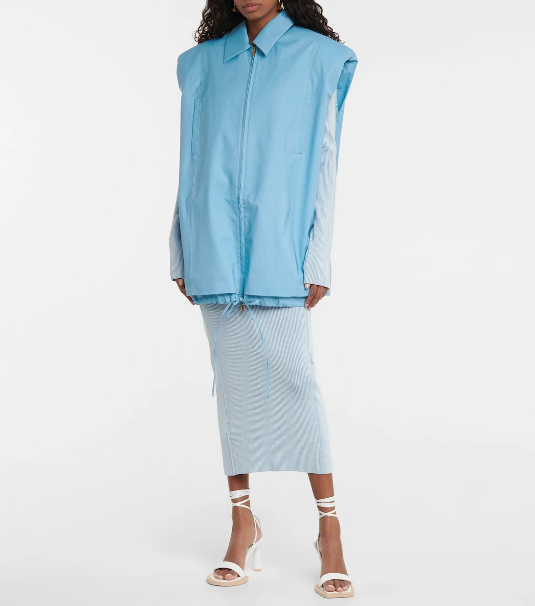Jacquemus - Le Gilet Biella cutout wool vest
