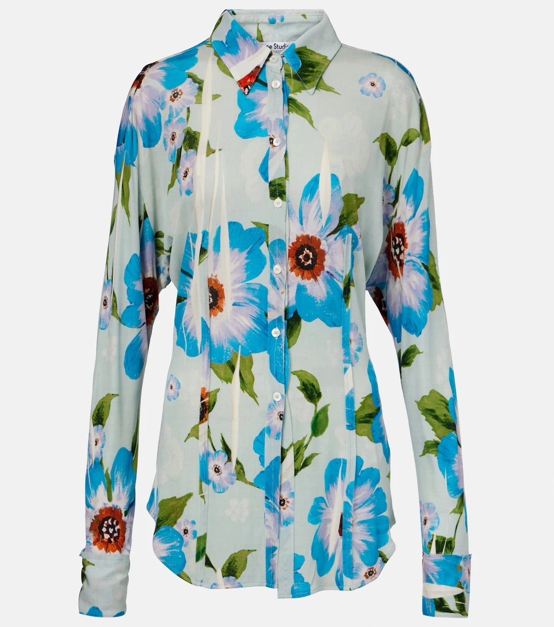 Acne Studios - Floral jersey shirt