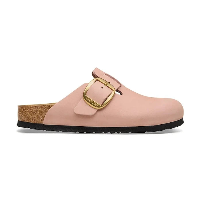 Birkenstock Kadın Nubuk Boston Big Buckle Terlik