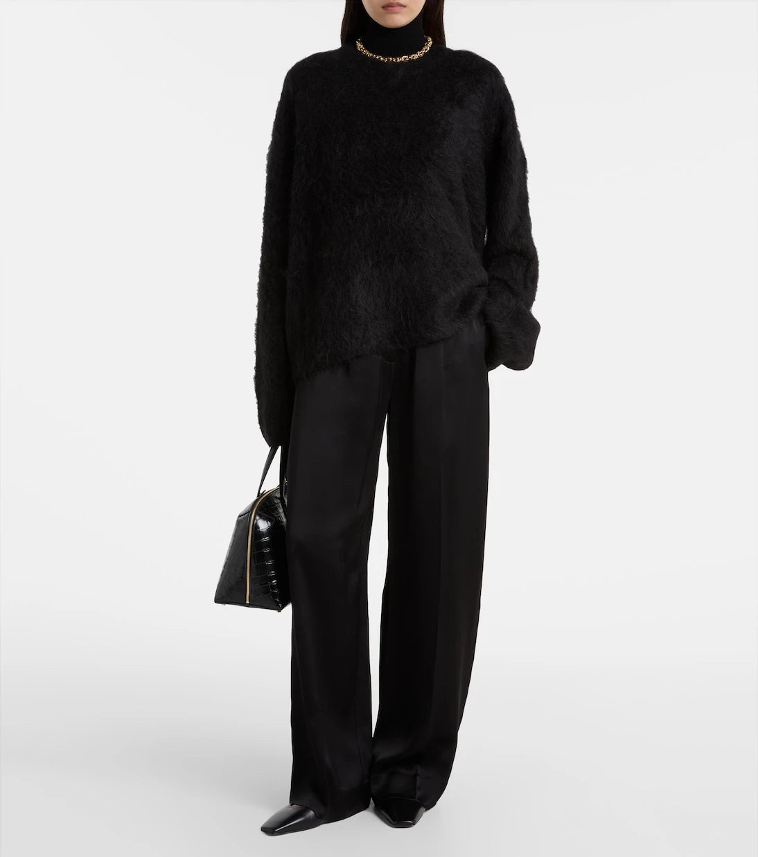 Toteme - Satin wide-leg pants