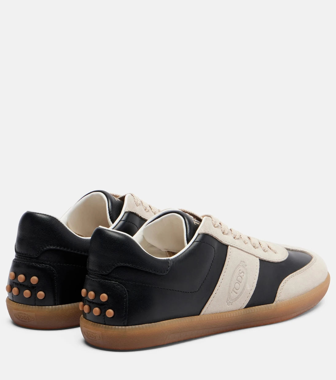 Tod's - Tabs leather and suede sneakers