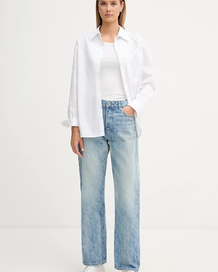 Calvin Klein Jeans straight kadın kot pantolon