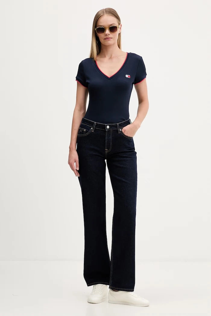 Tommy Jeans дънки straight дамски