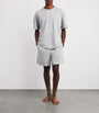 Cotton-Blend Lounge Sweatshorts HEATHER GREY