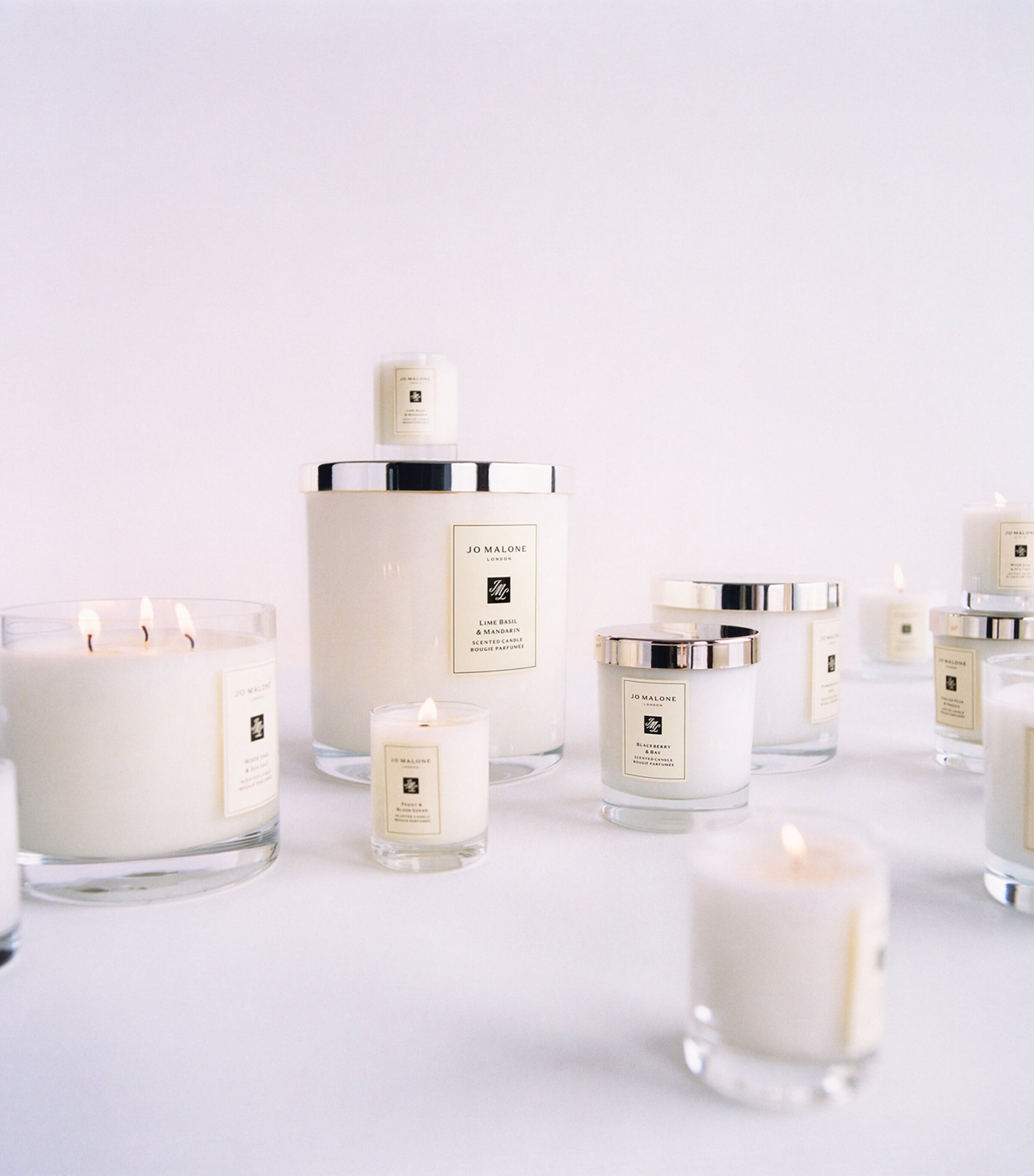 Peony & Blush Suede Luxury Candle (2.1kg)