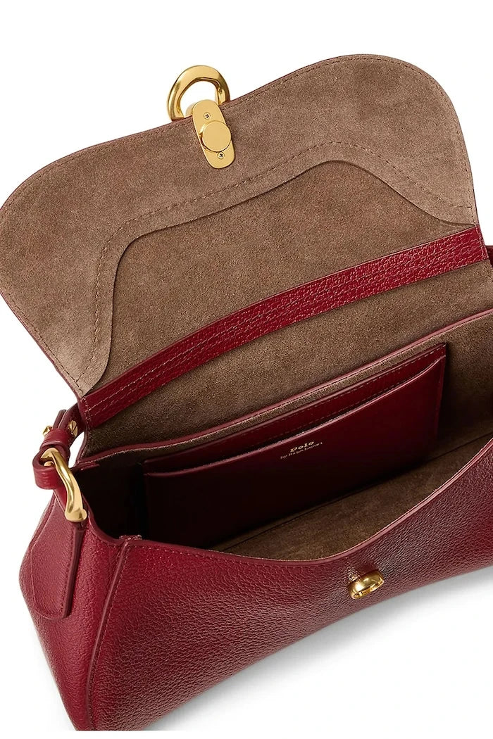Polo Ralph Lauren чанта crossbody дамска от кожа