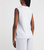 Cotton-Silk Tank Top OXFORD BLUE