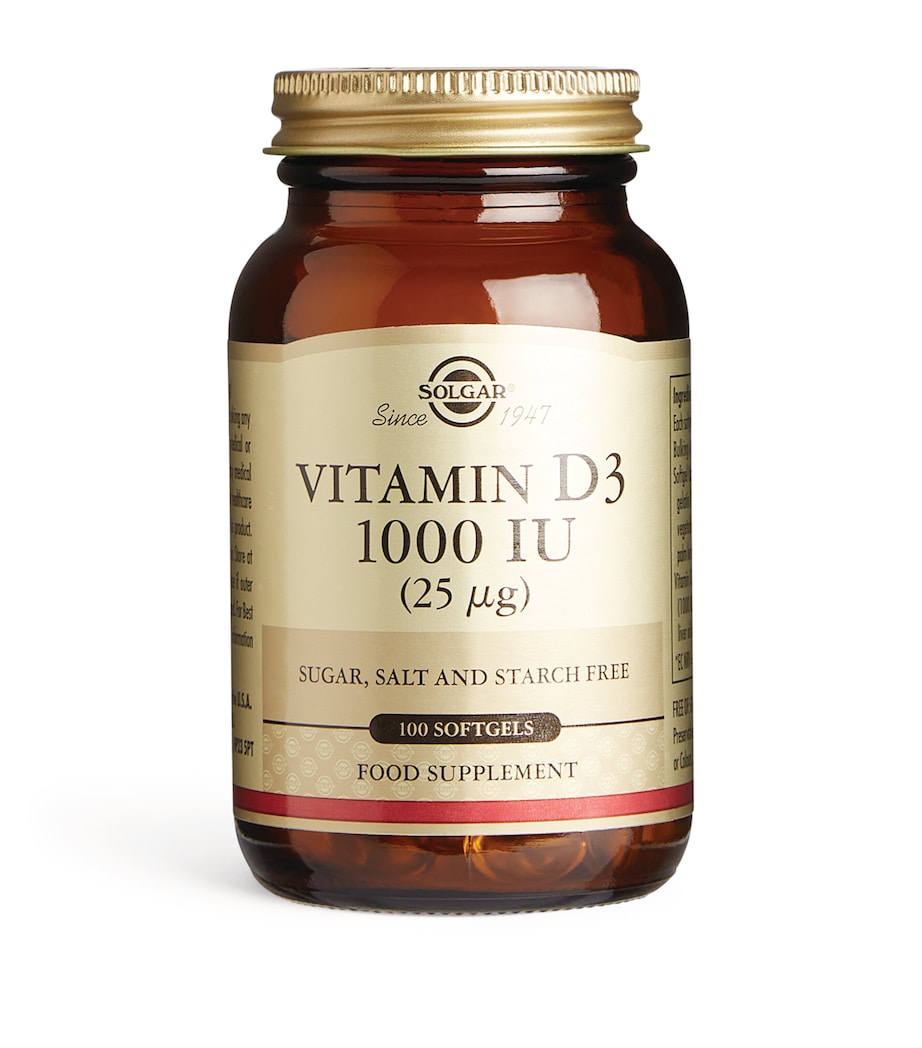Solgar Vitamin D3 1000 IU (100 Softgels)