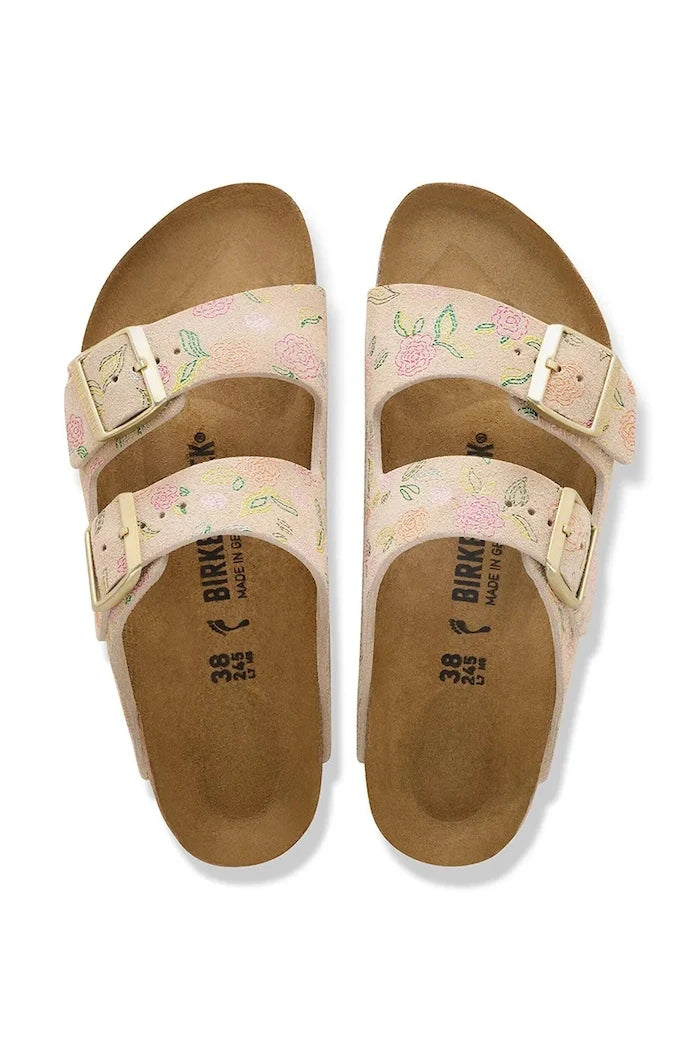 Birkenstock Arizona Kadın Süet Düz Taban Terlik